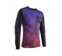 CHEMISE LONGUE PREMIUM JUNGLE COULEUR GRAPHITE/BLEU/ORANGE TAILLE L (CASUAL)