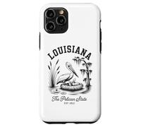 Chemise Louisiana Pelican State Swamp and Wildlife Vintage Coque pour iPhone 11 Pro