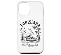 Chemise Louisiana Pelican State Swamp and Wildlife Vintage Coque pour iPhone 12/12 Pro