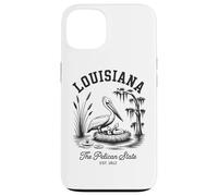 Chemise Louisiana Pelican State Swamp and Wildlife Vintage Coque pour iPhone 13