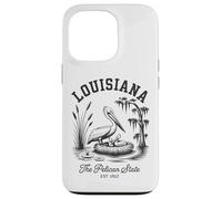 Chemise Louisiana Pelican State Swamp and Wildlife Vintage Coque pour iPhone 13 Pro