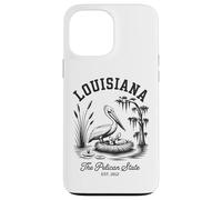 Chemise Louisiana Pelican State Swamp and Wildlife Vintage Coque pour iPhone 13 Pro Max