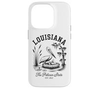 Chemise Louisiana Pelican State Swamp and Wildlife Vintage Coque pour iPhone 14 Pro