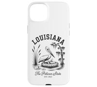 Chemise Louisiana Pelican State Swamp and Wildlife Vintage Coque pour iPhone 15 Plus