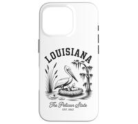 Chemise Louisiana Pelican State Swamp and Wildlife Vintage Coque pour iPhone 16 Pro