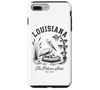 Chemise Louisiana Pelican State Swamp and Wildlife Vintage Coque pour iPhone 7 Plus/8 Plus