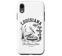Chemise Louisiana Pelican State Swamp and Wildlife Vintage Coque pour iPhone XR
