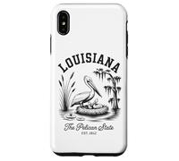 Chemise Louisiana Pelican State Swamp and Wildlife Vintage Coque pour iPhone XS Max