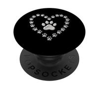Chemise Loving My Dog Dog Lover Shirt I Heart My Fun Dog Memes PopSockets PopGrip Adhésif