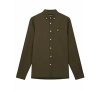 Lyle & Scott Oxford Long Sleeve Shirt Vert M Homme