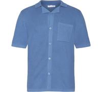 Chemise maille KnowledgeCotton Apparel Bleu 2XL