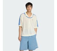 Adidas Originals Knitted Short Sleeve Shirt Blanc S Homme