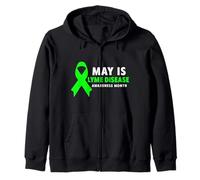 Chemise maladie de Lyme - Mai est Le Mois de Sensibilisation à la maladie de Lyme Sweat à Capuche