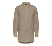 Chemise manche longue femme Pieces Jiva Beige XL