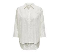 Chemise manches 3/4 femme JDY Tallie Blanc 2XL