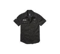 Brandit Chemise Homme Luis Vintage – Manches courtes – Noir M