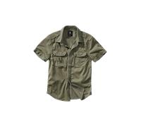 Brandit Chemise à manches courtes Vintage Taille L Olive