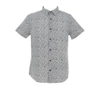 Teddy Smith Homme C-Loyd MC Chemise, Crème, M EU