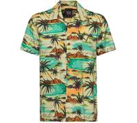 Chemise manches courtes de King Kerosin - AOP Shirt Tropical Sea - S à XXL - pour Homme - multicolore S