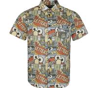Chemise manches courtes de Sesame Street - Comic - Allover - S à L - pour Homme - multicolore L