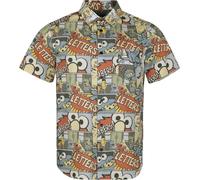 Chemise manches courtes de Sesame Street - Comic - Allover - S à L - pour Homme - multicolore S