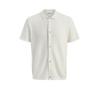 Chemise manches courtes en maille Jack & Jones George Blanc XL