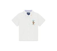 Chemise manches courtes en popeline enfant Guess Blanc 6 ans