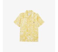 Chemise manches courtes garçon imprimée jaune 8A