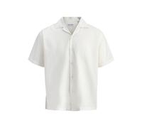 Jack & Jones Ebreeze Linen Blend Resort Short Sleeve Shirt Blanc S Homme
