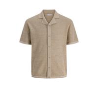 Chemise manches courtes Jack & Jones George Beige XL