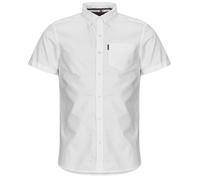 Chemise manhes courtes Superdry Oxford Blanc XL