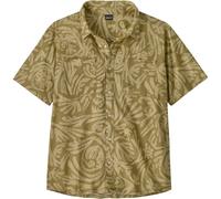 Patagonia Chemise homme Back Step Shirt, chanvre & coton bio, légère, Earthen Weathered Stone L