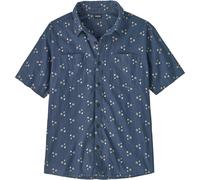 Patagonia Chemise manches courtes Back Step Bleu 2XL