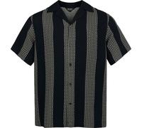 Chemise manches courtes Rockabilly de Chet Rock - Stan Lee - Chemise - S à M - pour Homme - noir/gris M