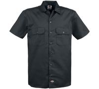 Chemise manches courtes Rockabilly de Dickies - Chemise À Manches Courtes Work - S à XL - pour Homme - noir XL