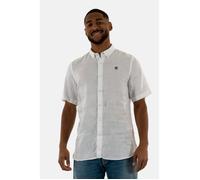 Chemise manches courtes timberland mill brook 1001 white M