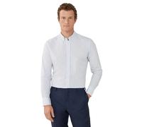 Chemise manches longues Ã imprimÃ©e Hackett Geo Blanc L
