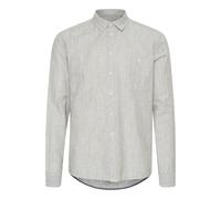 Chemise manches longues Ã rayures Blend Gris XL