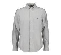 Chemise manches longues Ã rayures Gant Classic Oxford Marron M