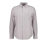 Chemise manches longues Ã rayures Gant Classic Oxford Rouge S