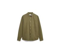 Chemise manches longues Armedangels Gmt Dye Lino Vert 2XL