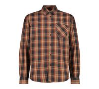 CMP - Shirt Long Sleeves - Chemise - 48 - antracite / orange / corda