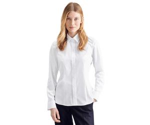 Chemise manches longues boutonnÃ©e femme Seidensticker Regular Fit Kent Blanc 48