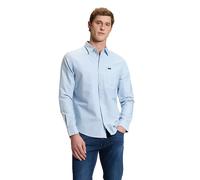 Chemise manches longues boutonnÃ©e Lee Bleu S