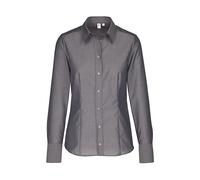 Chemise manches longues boutonnÃ©e femme Seidensticker Regular Fit Kent Gris 44