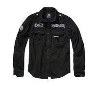 Chemise manches longues Brandit Iron Maiden Vintage Eddy Noir S