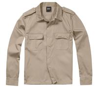 Brandit Chemise à manches longues Beige 3XL Homme