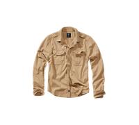 Brandit Vintage Long Sleeve Shirt Beige S Homme