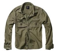 Brandit Shirt vintage Manches longues Olive Taille 4XL
