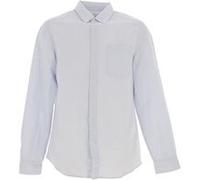 Chemise manches longues Calvin klein Linen cotton regular Bleu ciel Taille : L Bleu ciel G